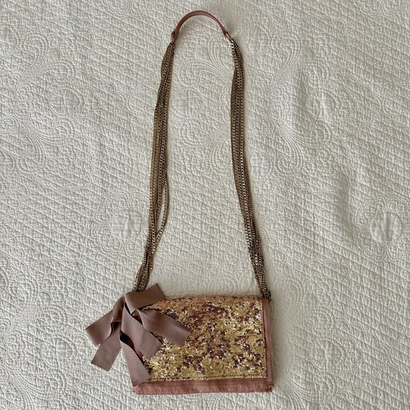 Rare NWT J.Crew Collection Sequin Galaxy Bag Purse - Picture 6 of 16